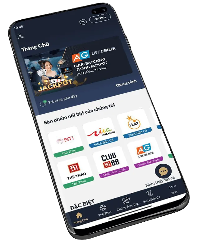 Giao diện Roobet thân thiện